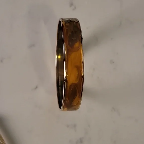 Vintage Gold Tone Omega Necklace Bracelet and Earrings Set - Picture 8 of 11